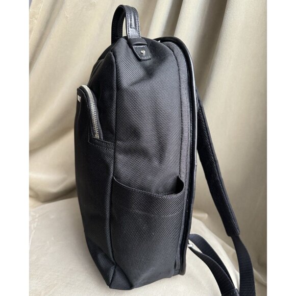 Tumi Unisex Travel Backpack Nylon Leather Black main image 4